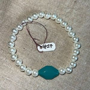 Pearl Handmade Beaded Bracelet (#27)